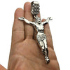 Silver Tone Jesus Body Pendant (Med)