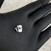 Silver Tone Star Open Face Canine Cap One Tooth Single Grillz