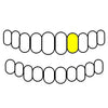 SINGLE TOOTH CAP #10 Real Solid 22K Gold Custom Grillz Teeth Grills or Single One Tooth Cap