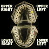 SINGLE TOOTH CAP #13 Real Solid 22K Gold Custom Grillz Teeth Grills or Single One Tooth Cap