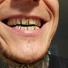 Solid 10K 14K or 18K Gold Single Gap Grill Custom Grillz Tooth