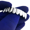 Solid 925 Sterling Silver 8 Bottom Teeth Plain Grillz