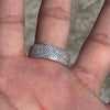 Solid 925 Sterling Silver Eternity Band Iced Flooded Out CZ Ring