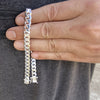 Solid 925 Sterling Silver Miami Cuban Link Bracelet 8.5" in x 8mm
