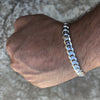 Solid 925 Sterling Silver Miami Cuban Link Bracelet 8.5" in x 8mm