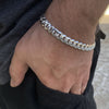 Solid 925 Sterling Silver Miami Cuban Link Bracelet 8.5" in x 8mm