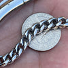 Stainless Steel Franco Chain Bracelet 9"
