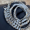 Stainless Steel Franco Chain Foxtail 20"-30" Solid Necklace 5MM Thick