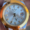 Stainless Steel Two-Tone Watch Automatic Mechanical Self Wind