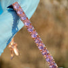 Tennis Bracelet Pink Iced Rose Gold Finish 7" or 8" Inch