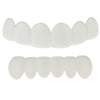 White Teeth Top & Bottom Grillz Set