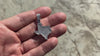 925 Silver Texas State Iced Flooded Out CZ Hip Hop Charm TX Pendant