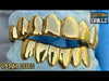 Gold Plated Solid 925 Sterling Silver Permanent Cuts Perm Custom Grillz