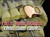 14K Rose Gold Plated Double Right Top Vampire Fang Teeth