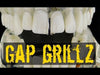 Silver Tone Plain Gap Single Tooth Grillz