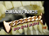 14K Rose Gold Plated Cuban Bottom Vampire Fangs Grillz