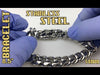 Miami Cuban Link Bracelet Silver Heavy 316L Stainless Steel 14MM Thick