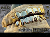 Gold Plated over Solid 925 Sterling Silver Plain Custom Grillz