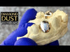 Real 10K Gold Single Cap 2 Tone Diamond Dust Custom Grillz (Choose Tooth)